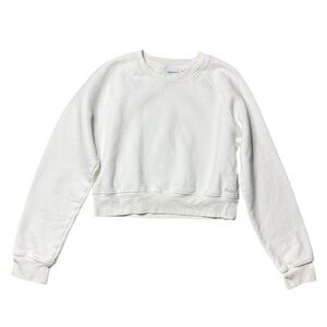 Aritzia TNA Sweatfleece Cozy Fleece Perfect Fit Sweatshirt size L